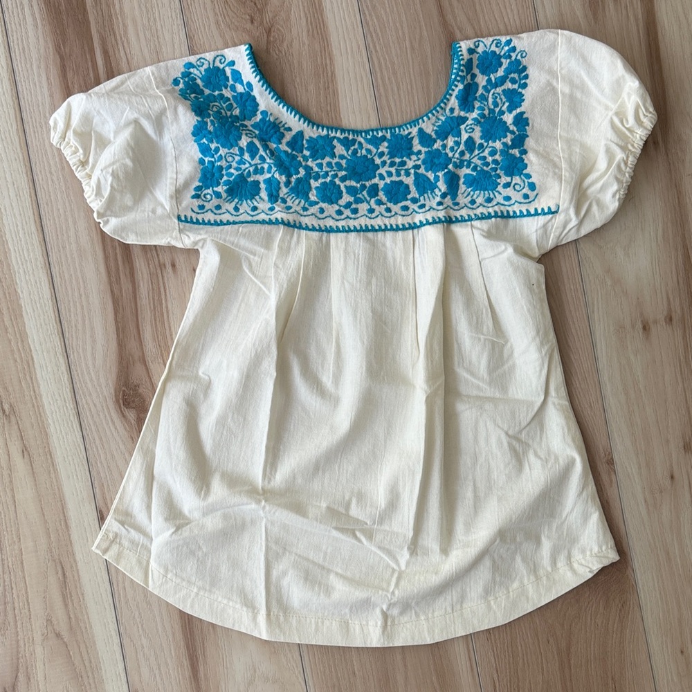 Handmade embroidered blouse